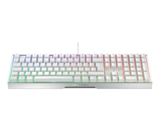 XTRFY MX 3.1 (white/silver, DE layout, Cherry MX2A Red) Klaviatūras