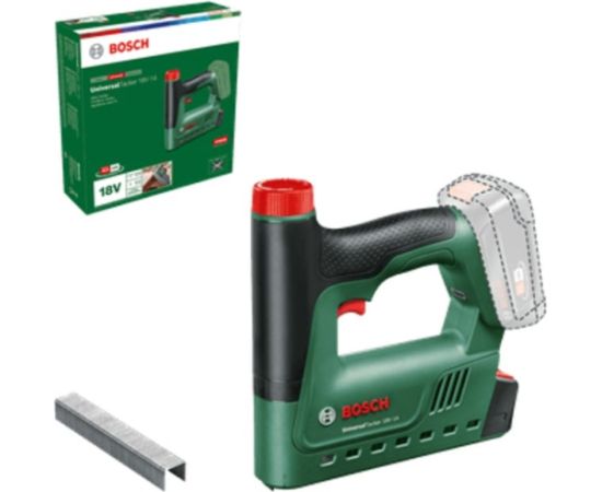Bosch Powertools Universal Tacker 18V-14, 18Volt (green/black, without battery and charger, POWER FOR ALL ALLIANCE) Новинки Для дома и сада 