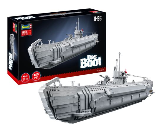 Revell Submarine "Das Boot" - Brick System, Construction Toy Конструкторы