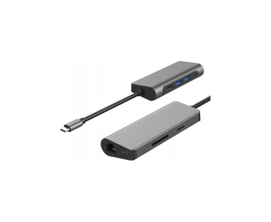 Gigabyte USB-C 7in1 Docking Station microSD, RJ-45 (Ethernet), USB 3.0 A, USB-C, SD, HDMI, 3.5 mm Ethernet LAN (RJ-45) ports 1 HDMI ports quantity 1 Warranty 24 month(s) Datoru dokstacijas