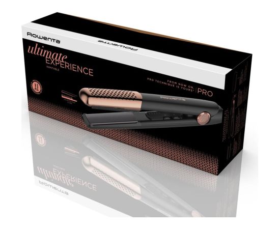 Rowenta Professional Hair Straightener SF8230F0 Ceramic heating system Display LED indicators Temperature (max) 200 °C Black/Copper Выпрямители волос