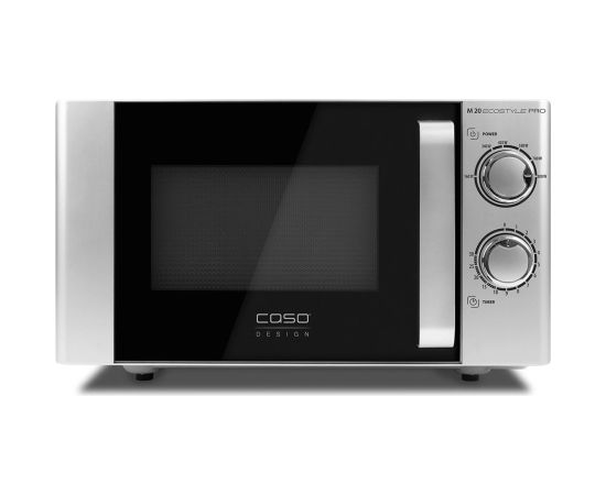 Caso Microwave M20 Ecostyle Pro Free standing 20 L 800 W Silver Крупная бытовая техника