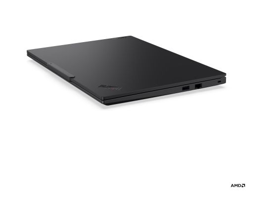 Lenovo ThinkPad E14 G7 AMD Black 14 " IPS WUXGA 1920 x 1200 pixels Anti-glare AMD Ryzen 7 250 16 GB SODIMM DDR5 Solid-state drive capacity 512 GB AMD Radeon 780M Graphics Windows 11 Pro 802.11ax Bluetooth version 5.3 Keyboard language Nordic Keyboard back Ноутбуки