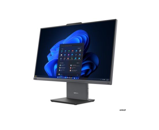 Lenovo ThinkCentre neo 55a 24 G6 Touchscreen Desktop AIO 23.8 " FHD AMD Ryzen 5 220 Internal memory 16 GB SODIMM DDR5 Solid-state drive capacity 512 GB AMD Radeon 740M Graphics Keyboard language English Windows 11 Pro Warranty 36 month(s) Personālie datori