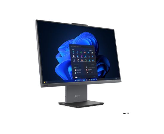 Lenovo ThinkCentre neo 55a 24 G6 Touchscreen Desktop AIO 23.8 " FHD AMD Ryzen 5 220 Internal memory 16 GB SODIMM DDR5 Solid-state drive capacity 512 GB AMD Radeon 740M Graphics Keyboard language English Windows 11 Pro Warranty 36 month(s) Personālie datori