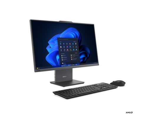Lenovo ThinkCentre neo 55a 24 G6 Touchscreen Desktop AIO 23.8 " FHD AMD Ryzen 5 220 Internal memory 16 GB SODIMM DDR5 Solid-state drive capacity 512 GB AMD Radeon 740M Graphics Keyboard language English Windows 11 Pro Warranty 36 month(s) Personālie datori