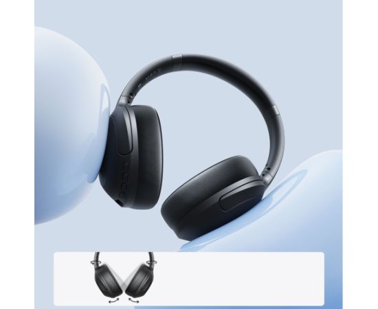 Wireless headphones Joyroom JR-JH2 Hybrid ANC black Austiņas