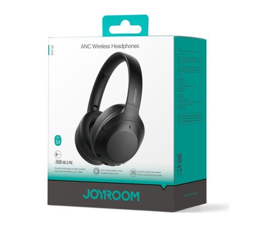 Wireless headphones Joyroom JR-JH2 Hybrid ANC black Austiņas