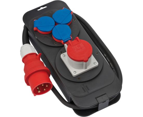 Sadalītājs-pagarinātājs Brennenstuhl H07RN-F 5G1,5; 2 m; 5x1,5 mm² Strāvas pagarinātāji