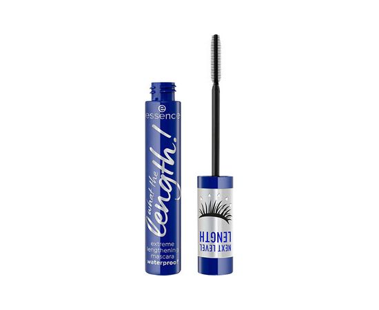 Essence What the Length! Waterproof Mascara  10 ml Black Dekoratīvā kosmētika