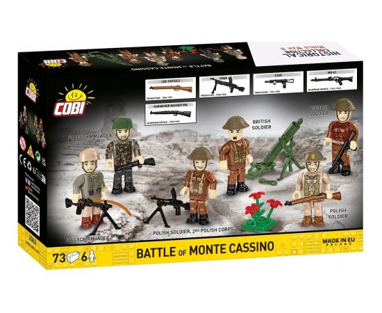 Cobi Klocki Bitwa o Monte Cassino Машины и аксессуары