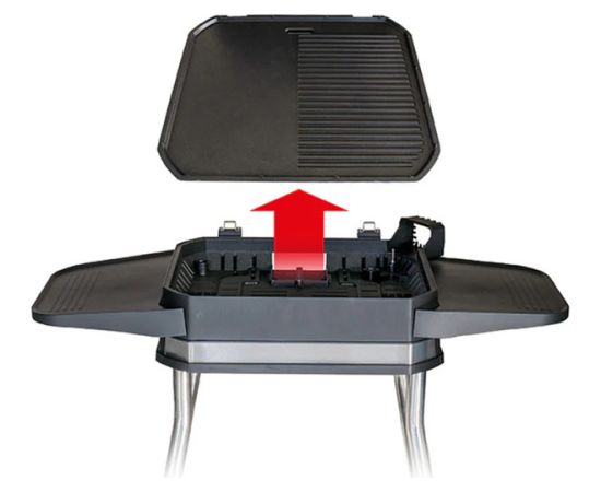 Unold BBQ stand table grill Jimmy (black, 2,800 watts) Jaunumi - Sports