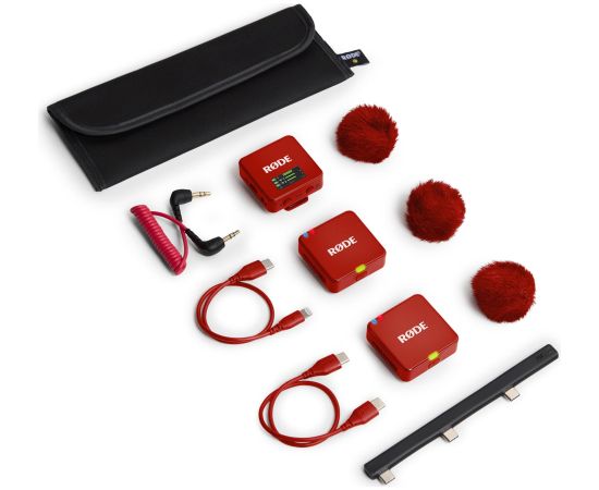 Rode Microphones Wireless GO (Gen 3) (dark red) Aудио-видео