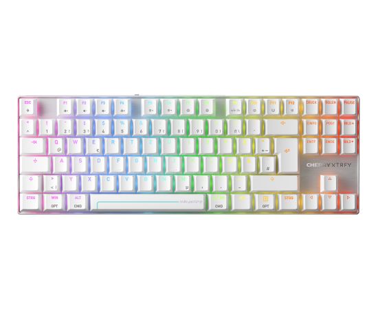 XTRFY MX 8.2 Pro TMR Wireless (white, DE layout, Cherry MK Crystal) Клавиатуры