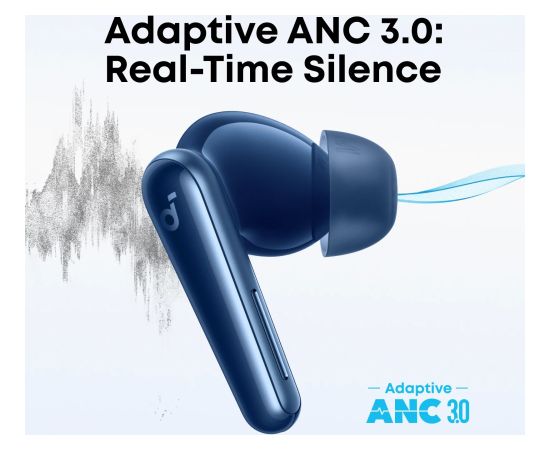 Anker Soundcore Earbuds with Dolby Audio Liberty 5 Bluetooth In-Ear Microphone Navy blue Noise canceling Wireless Austiņas