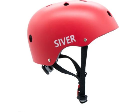 Kask dziecięcy Motus Siver MOTHAM8MR rozmiar M, czerwony Велосипедные шлемы