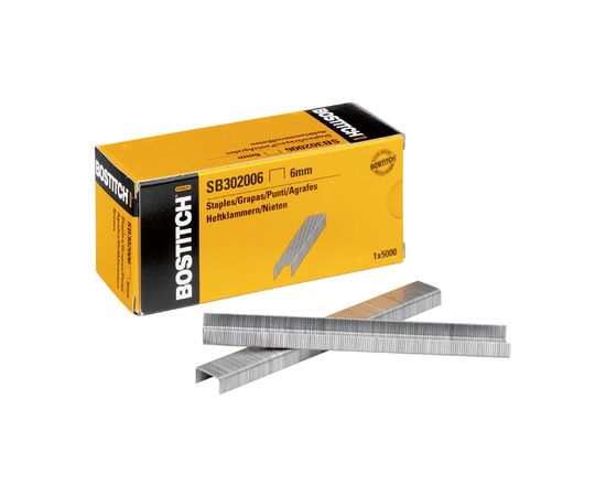 Skavas Bostitch SB302006; 11,1x6 mm; 5000 gab. Skavotāji, naglotāji, kniedētāji
