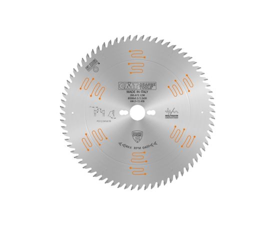 Griešanas disks kokam CMT 285.825.48M; 225x30 mm; Z48; 10° Zāģripas