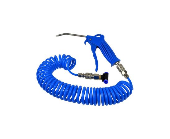 Pūšanas pistole ar gaisa šļūteni Geko G01165; 1/4''; 5 m Specinstrumenti