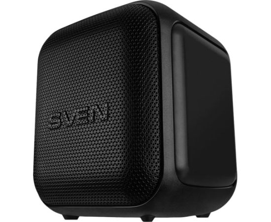 SVEN PS-880, black, power output 110W (RMS), TWS, Bluetooth, FM, USB, microSD, LED-display, lithium battery Bezvadu skaļruņi