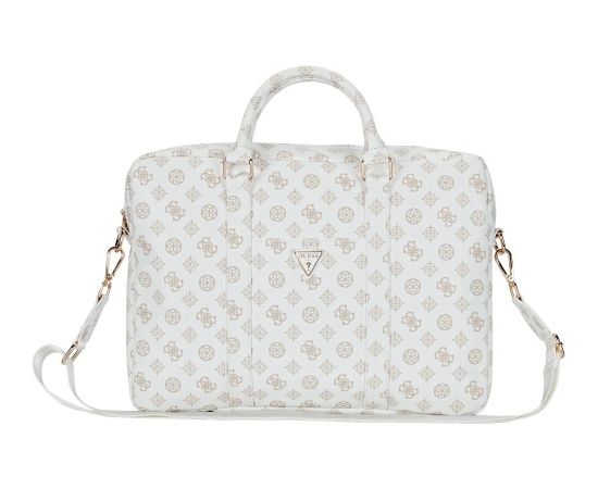 Guess Peony Front Pocket & Zipper Triangle Logo Computer Bag Сумка для ноутбука 16" Сумки, чехлы для планшетников