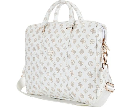 Guess Peony Front Pocket & Zipper Triangle Logo Computer Bag Сумка для ноутбука 16" Сумки, чехлы для планшетников