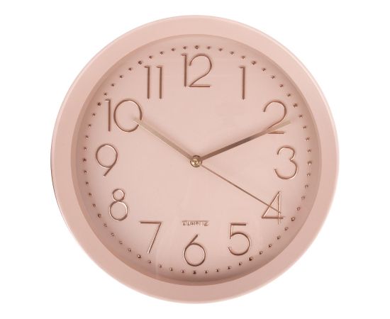 Sienas pulkstenis HOLLY D30cm, rozā Jaunumi, mēbeles, māja