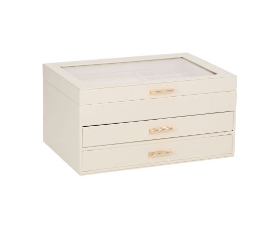 Jewelry box SEZANE 26,5x18xH13,5cm, white Новости, мебель, дом