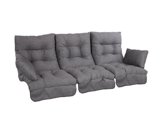 Šūpoles spilveni ROMA 108x56xH10cm, tumši pelēks, 3gab Jaunumi -Dārzam