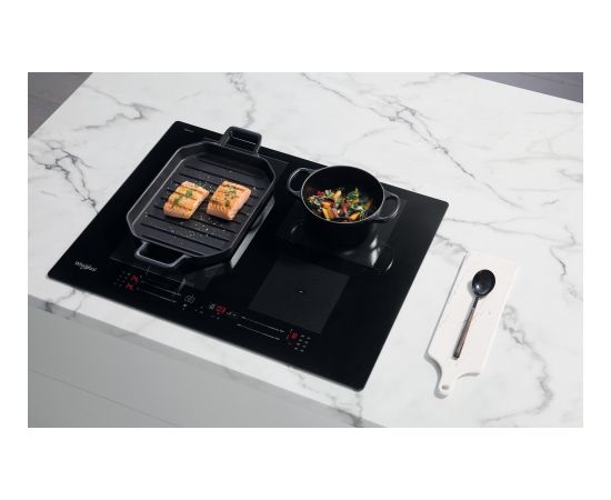 Induction hob Whirlpool black matt Iebūvējama virsma - Indukcijas