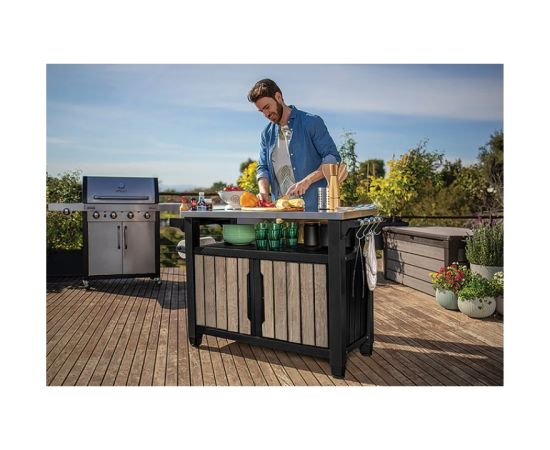 Keter Гриль-стол Deco Unity XL 207L, цвет ясеня. Новинки Для дома и сада 