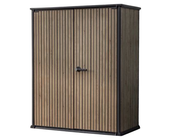 Keter Садовый сарай Deco, вертикальный сарай, теплый коричневый оттенок. Новинки Для дома и сада 
