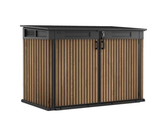 Keter Dārza šķūnītis Deco Horizontal Shed silti brūns tonis Jaunumi -Dārzam