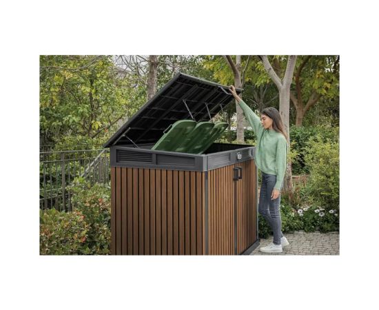 Keter Dārza šķūnītis Deco Horizontal Shed silti brūns tonis Jaunumi -Dārzam