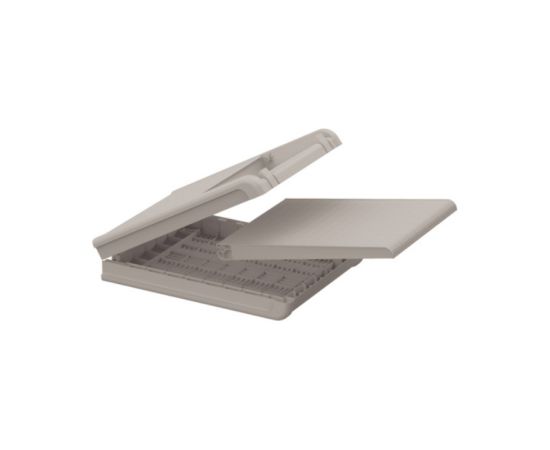 Keter Шезлонг Atlas с подушкой, светло-серый Новинки Для дома и сада 