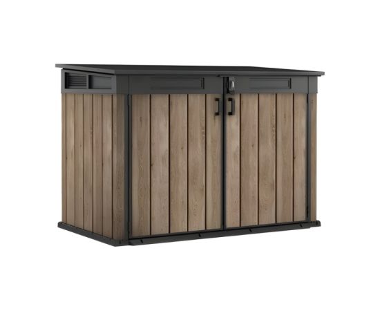 Keter Садовый сарай Deco, горизонтальный, ореховый оттенок. Новинки Для дома и сада 