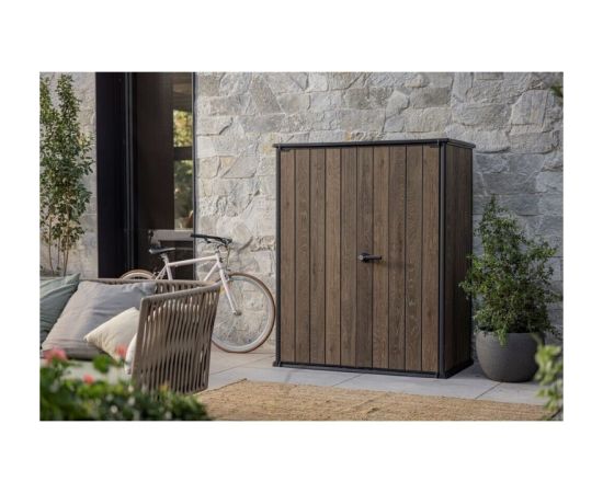 Keter Вертикальный садовый сарай Deco, цвет орех. Новинки Для дома и сада 