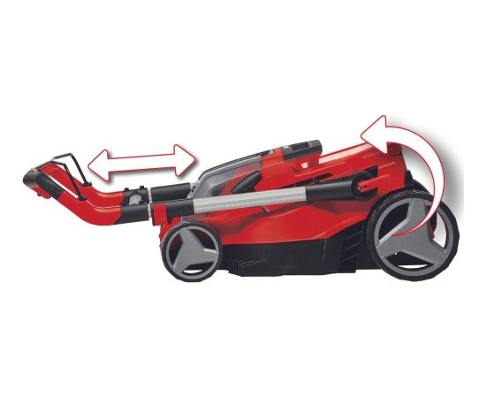 Einhell Professional cordless lawn mower GP-CM 36/450 3413292 (red/black, 2x Li-ion battery 4.0Ah) Новинки Для дома и сада 