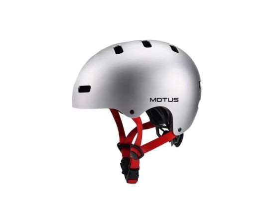 Kask dziecięcy Motus MOTHAM30S rozmiar M, srebrny Velo ķiveres