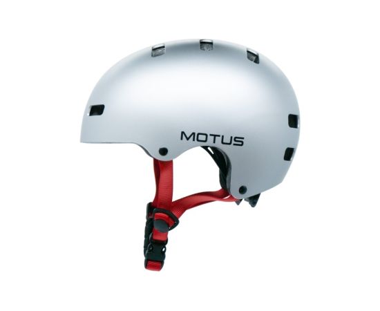 Kask dziecięcy Motus MOTHAM30S rozmiar M, srebrny Velo ķiveres