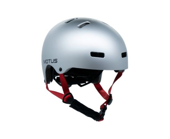 Kask dziecięcy Motus MOTHAM30S rozmiar M, srebrny Velo ķiveres
