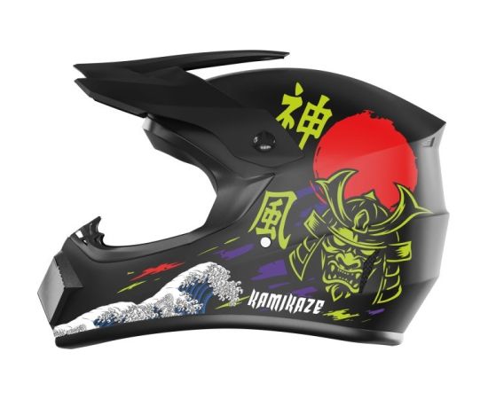 Kask pełny Kamikaze Katana AKC204 rozmiar M Велосипедные шлемы