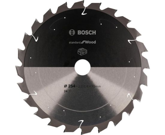 Griešanas disks Bosch 2608842239; 254x30 mm; Z48 Zāģripas