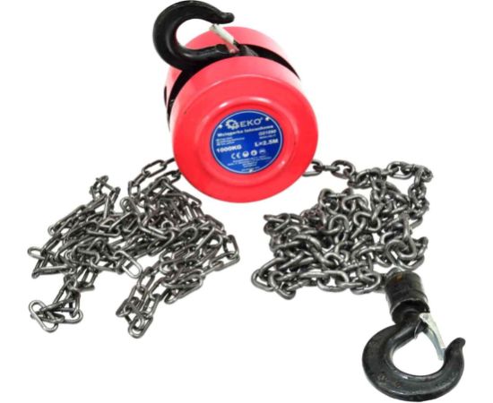 Geko Ķēdes pacēlājs 1000kg 2.5m Aудио-видео