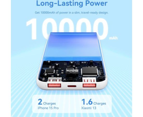 POWER BANK USB 10000MAH 22.5W/BLACK FHKB0 VENTION Power-банки