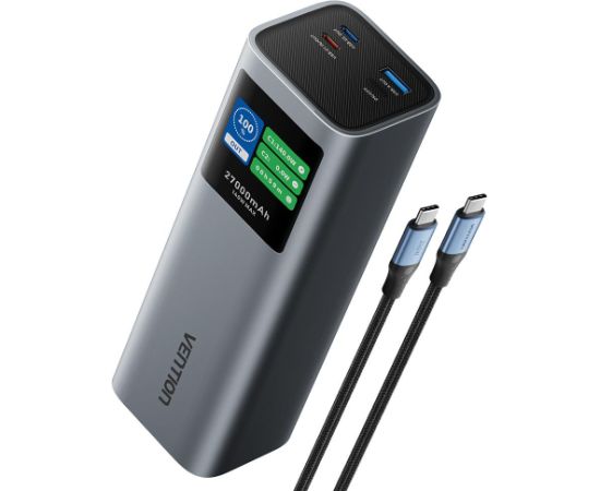 POWER BANK USB 27000MAH 140W/FKEH0 VENTION Power-банки