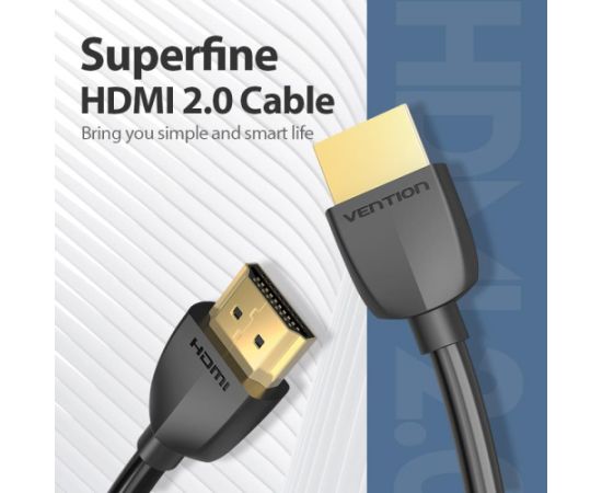 CABLE HDMI 2M/BLACK AAIBH VENTION  Кабель HDMI