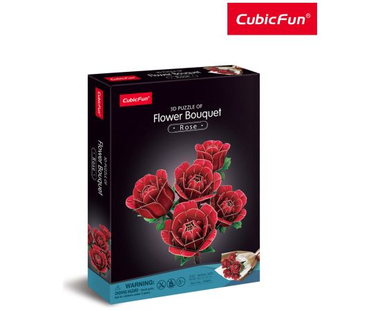 Cubic Fun CUBICFUN 3D пазл «Букет цветов – розы» Пазлы