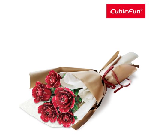 Cubic Fun CUBICFUN 3D пазл «Букет цветов – розы» Пазлы