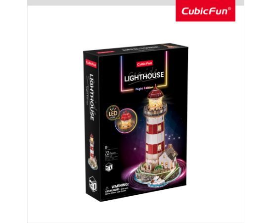 Cubic Fun CUBICFUN 3D пазл «Маяк с LED-подсветкой» Пазлы